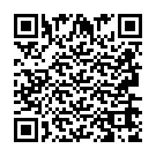 QR Code pour le numéro de téléphone +2693667886