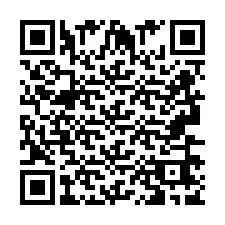 Código QR para número de telefone +2693667907