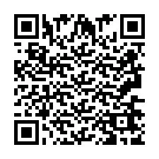 Código QR para número de telefone +2693667961