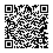 QR код за телефонен номер +2693667977