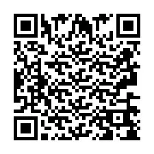 Codice QR per il numero di telefono +2693668000