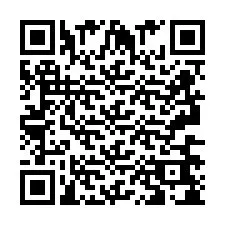 QR-koodi puhelinnumerolle +2693668020