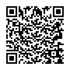 QR Code pour le numéro de téléphone +2693668040