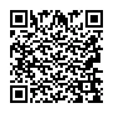 Código QR para número de telefone +2693668057