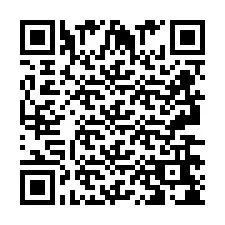 Código QR para número de telefone +2693668058