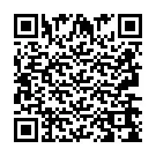 QR-koodi puhelinnumerolle +2693668098