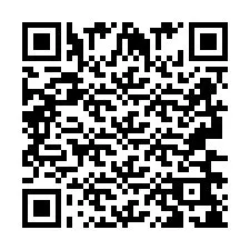 QR-koodi puhelinnumerolle +2693668123