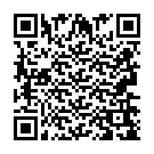 Código QR para número de telefone +2693668157