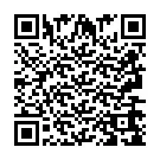 Código QR para número de teléfono +2693668188