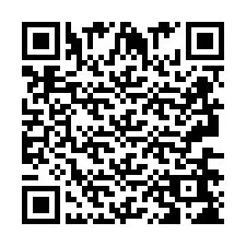 Codice QR per il numero di telefono +2693668260