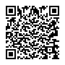 QR-code voor telefoonnummer +2693668408