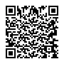 Codice QR per il numero di telefono +2693668432