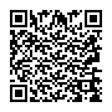 QR-koodi puhelinnumerolle +2693668604