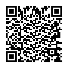 Código QR para número de telefone +2693668606