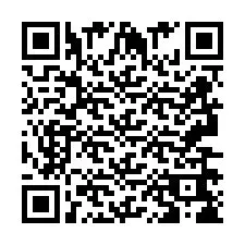 Código QR para número de telefone +2693668619