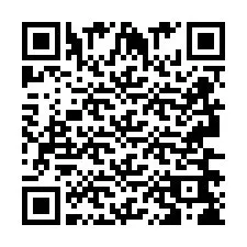 Código QR para número de teléfono +2693668626