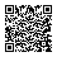 Codice QR per il numero di telefono +2693668654