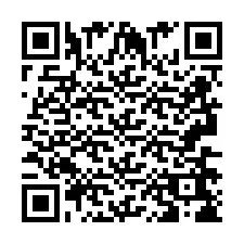 QR-koodi puhelinnumerolle +2693668665