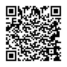 QR код за телефонен номер +2693668697