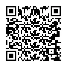 QR-koodi puhelinnumerolle +2693668703