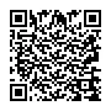 Código QR para número de telefone +2693668704