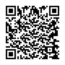 QR-koodi puhelinnumerolle +2693668722