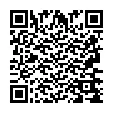 QR-koodi puhelinnumerolle +2693668723