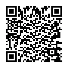 QR-koodi puhelinnumerolle +2693668744