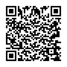 QR-koodi puhelinnumerolle +2693668764