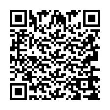 QR-koodi puhelinnumerolle +2693668796