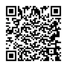 Codice QR per il numero di telefono +2693668807