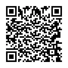 QR-code voor telefoonnummer +2693668855