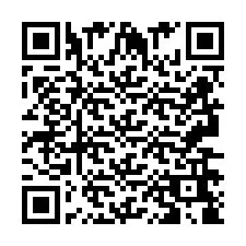 QR-code voor telefoonnummer +2693668859