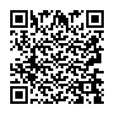 QR-koodi puhelinnumerolle +2693668860