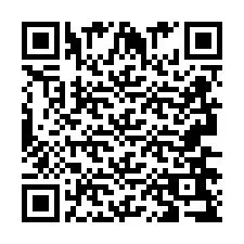 Código QR para número de teléfono +2693669777