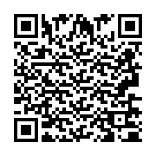 QR Code pour le numéro de téléphone +2693670015