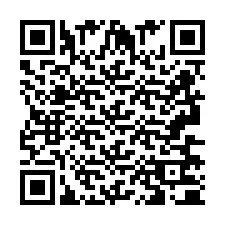 QR Code pour le numéro de téléphone +2693670025