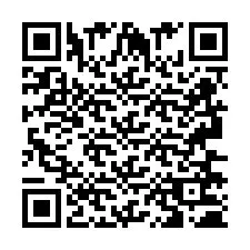 Codice QR per il numero di telefono +2693670262
