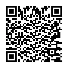 Codice QR per il numero di telefono +2693670709