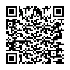 Codice QR per il numero di telefono +2693670798
