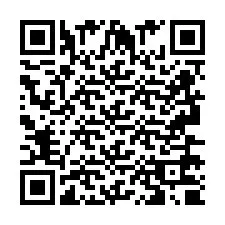 Codice QR per il numero di telefono +2693670886