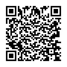 QR-code voor telefoonnummer +2693674474