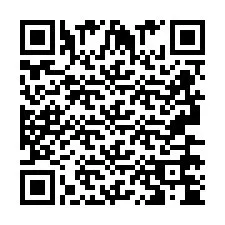 QR код за телефонен номер +2693674483