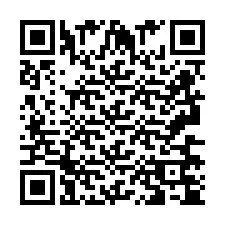 Código QR para número de telefone +2693674521