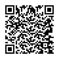 Codice QR per il numero di telefono +2693674533