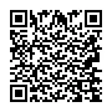 QR код за телефонен номер +2693674567