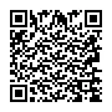 Codice QR per il numero di telefono +2693674612