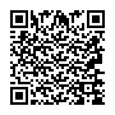 Código QR para número de telefone +2693674613