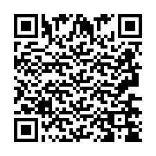 Código QR para número de telefone +2693674661