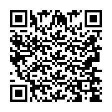 Código QR para número de teléfono +2693674667